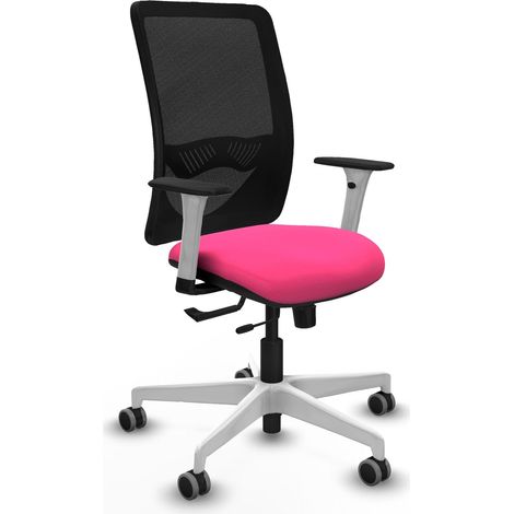 Chaise de bureau piqueras y crespo Zulema blanc support lombaire (1/2)