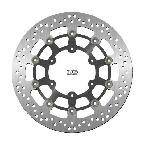 Disco de freno delantero flotante Suzuki GSXR, aluminio, 310 mm, 6 tornillos