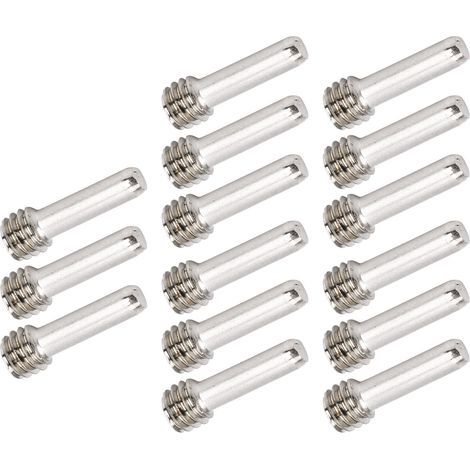 Vis à tête fraisée hexagonale M4 en acier inoxydable pour modèles RC, 11.3mm, argenté (1/5)