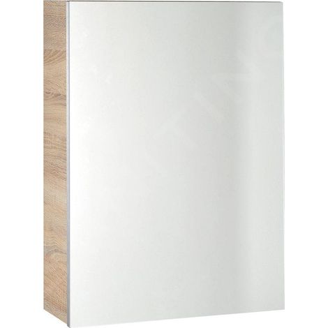 Armoire à miroir VEGA 50x70x18cm, chêne plaqué (1/3)