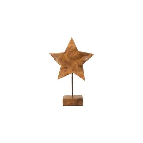 STAR SCULPTURE TEAK CM 28X1242 (1/5)