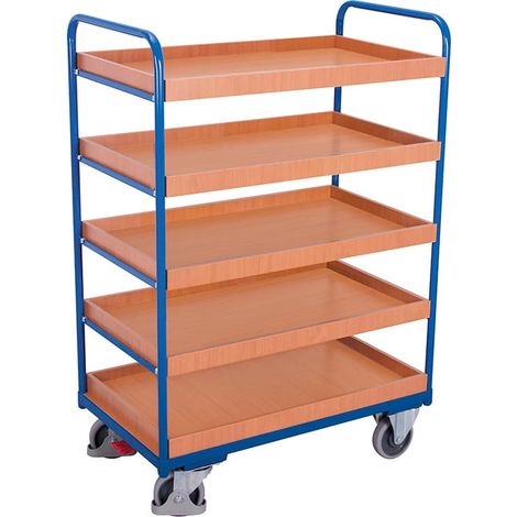 VARIOfit Etagenwagen hoch 1.165 x 755 mm 5 Tabletts (1/3)