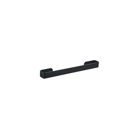 Porte-serviettes pour salle de bain et cuisine, finition noire (1/4)