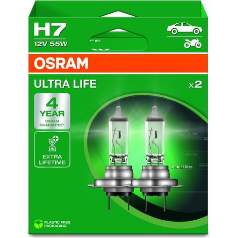 Osram Automotive 4062172387613 Ampoule halogène Ultra Life H7 55 W 12 V (1/5)