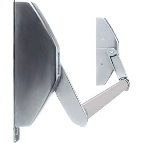 Antipanique à serrure mortaiser carré de 8mm argent - TESA - 1970908PP