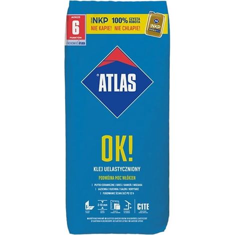 ATLAS elastischer Fliesenkleber 25 kg