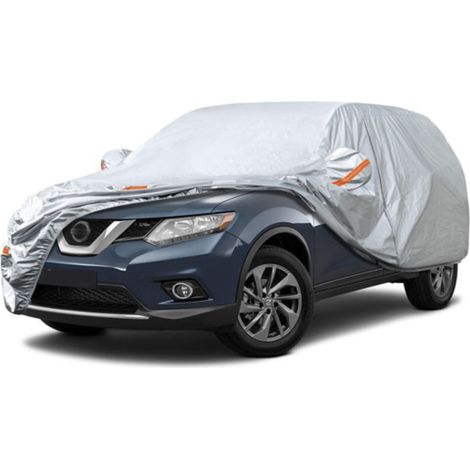 1 Housse de protection voiture,Imperméable 6 couches,SUV extérieur,Zip sécurité,4,6x1,85x1,7m (1/5)