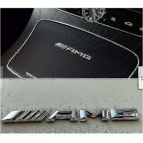 Interior Small Amg Mercedes Badge Cockpit Centre Dashboard Console A B C E S (1/2)