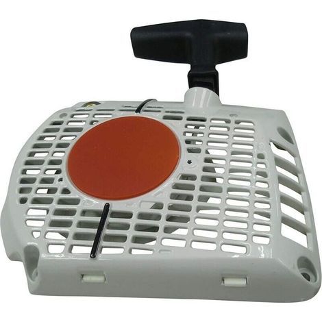 Démarreur de tronçonneuse à enrouleur - Assemblage de démarrage à tirette compatible avec Stihl MS341 MS361 OEM 11350802102 1135-080-2102 Quincaillerie incluse (1/3)