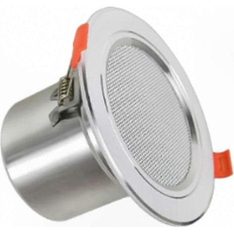 Enceinte encastrable aluminium 10W 8Ω, résistante à l'humidité, idéale salle de bain et musique d'ambiance intérieure, haut-parleur plafonnier étanche (1/5)