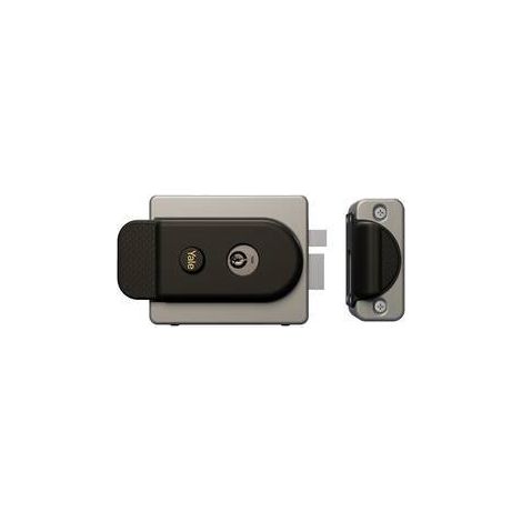 YALE 780 SERRATURA APPL ELETT P/LEGNO E40/80 REV ARGENTO