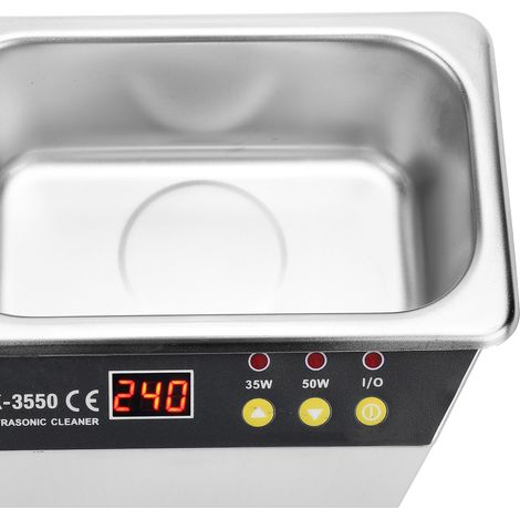 Ultraschallreiniger BK-3550 (0,8 l): Ideal zur Reinigung von Uhren, Zahnprothesen, Handy-Motherboards, Brillen und Schmuck. Europäischer Standard 110/220 V. (1/5)