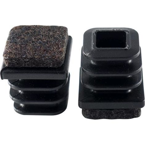 PUNTALE INTERNO QUADRO 15X15MM C/FELTRO MAURER - CF. BL 4PZ (1/2)