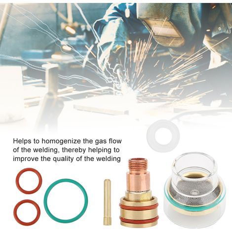 Kit de Soudage TIG TFM53NCN avec Torche, Lunettes et Collier pour WP17/WP18/WP26 3.2mm (1/5)