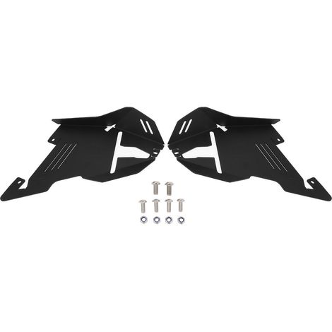 1 paio di paraspruzzi anteriori in alluminio, braccio oscillante nero 219400863 per Ryker 600 900 Rally Sport (1/5)