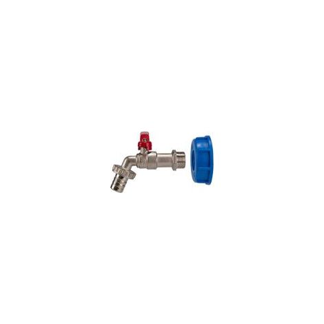 airfit Tankventil, Kugelhahn 1" undÜberwurfmutter 59mm