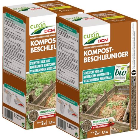 Cuxin Kompostbeschleuniger 3 kg Kompostherstellung Schnellkomposter Komposter