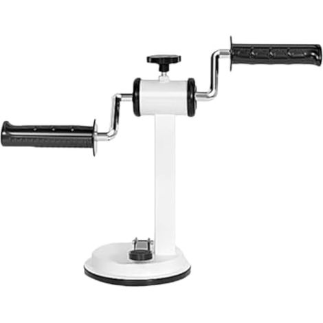 Appareil d'exercice Portable pour Les Bras, équipement d'exercice d'aide à la Rééducation des Bras Résistance Réglable avec Ventouse Puissante Mini Vélo D'appartement pour Seniors (1/5)