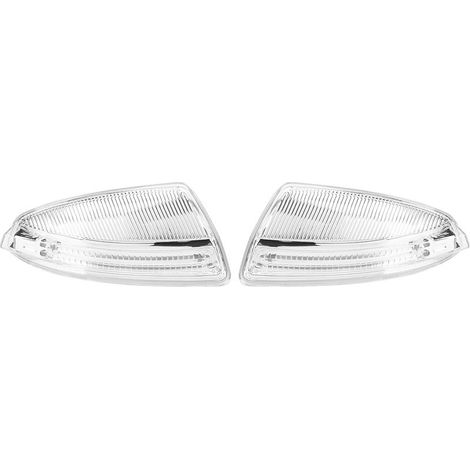 Pair of LED Door Mirror Turn Signal Lamps A2048200721 Fit for Mercedes-Benz C-Class W204 2008-2010 (1/5)