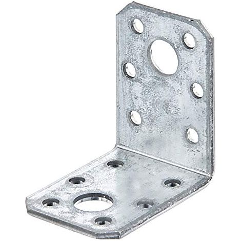 GAH-Alberts 330323 Squadretta di Giunzione, Acciaio, 50 x 50 x 35 mm / 25 pz (1/4)