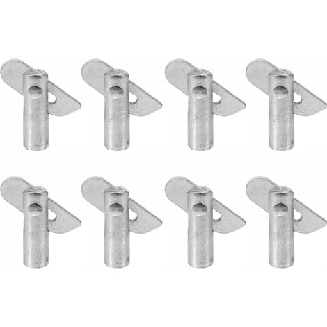 Set of 8 welded galvanized steel locking pins for (1/5)