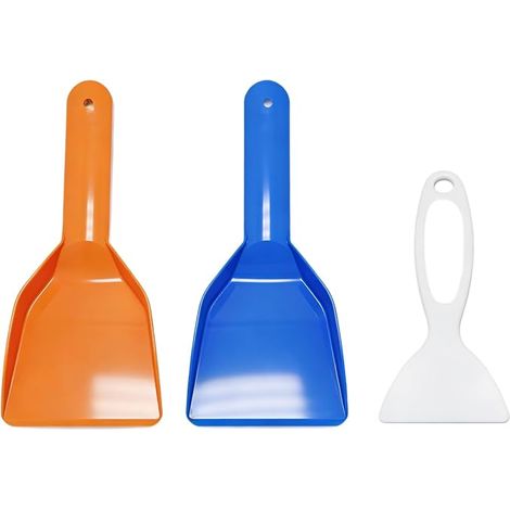 Lot de 3 grattoirs à Glace, dégivrage frigo, congélateur et Voiture (1/5)