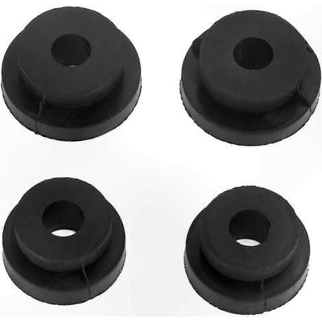 Support de radiateur en caoutchouc x4, silentbloc compatible modèles 1990-1998, amortisseur moteur, kit fixation radiateur, pièce de rechange pour véhicules anciens. (1/2)