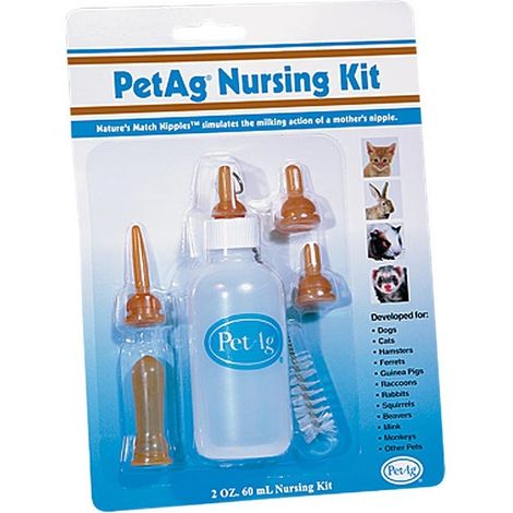 Kit d'allaitement 2 oz. 60 ml pour l'alimentation artificielle des petits chiots