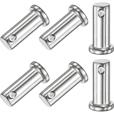 Hutnadeln – 6 Stück – Edelstahl 304 – Mechanische Befestigung – Industrie und Schifffahrt – M10 x 20 mm (1/5)