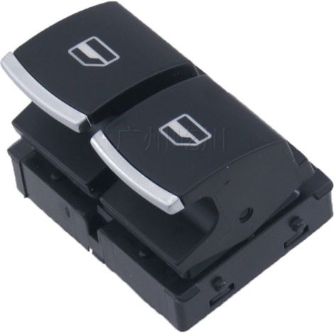 Applicable au commutateur de lève-vitre de Volkswagen Golf, commande de lève-vitre électrique simple 5K3959857 (1/2)