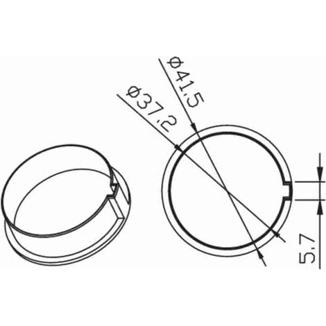 Rund 40 x 1 mm CAME 001YK4104