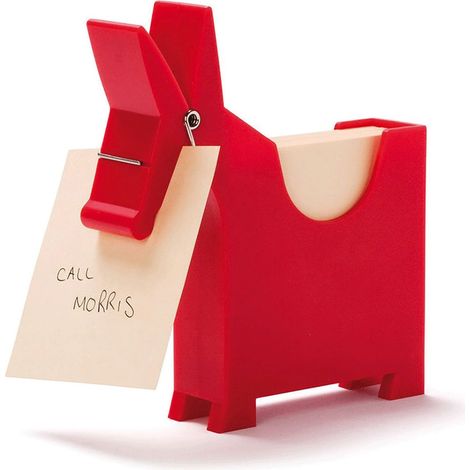 Morris l'Âne : Porte-mémos de bureau Accessoires de bureau mignons et fournitures de bureau Décoration de bureau Fournitures de bureau : Porte-mémos et distributeurs Porte-notes adhésives par Mon