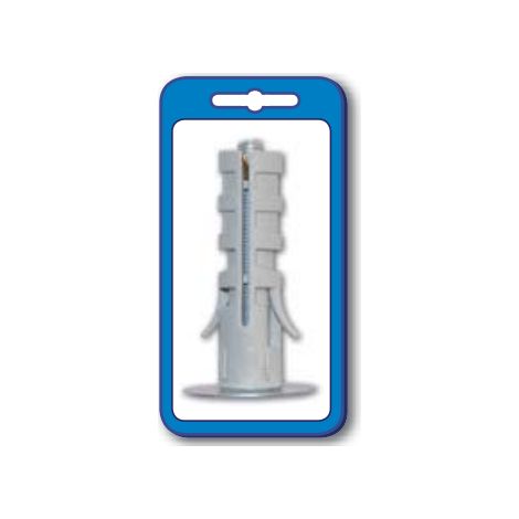 MASIDEF - 4 TASSELLI IN NYLON CON VITE ERONDELLE  D12X55mm
