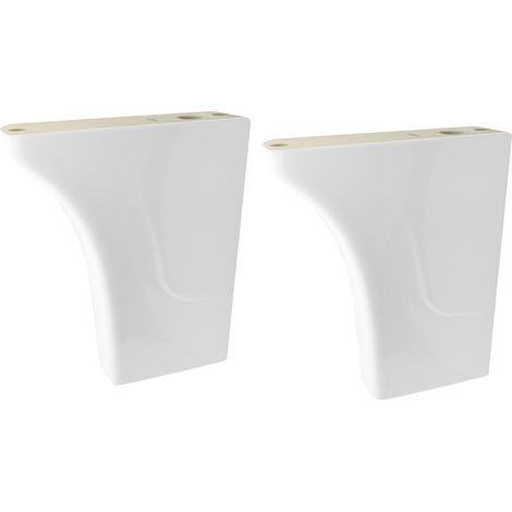 COPPIA PIEDINI PER PILOZZI IN CERAMICA Misura: Altezza cm. 43