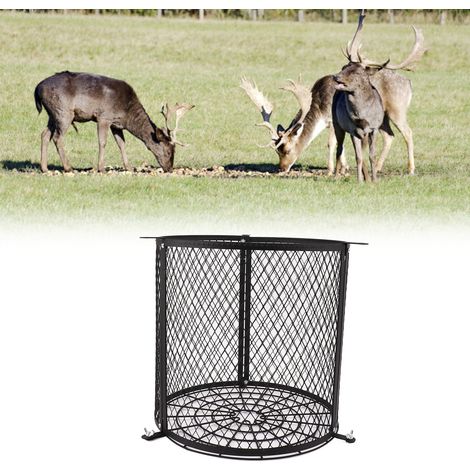 Rejilla protectora para comederos [acero inoxidable] [33 piezas] [montaje rápido] Resistente a la intemperie para animales del bosque (1/5)