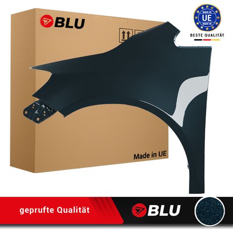 VW Golf V Plus 5 + LC5F Kotflügel vorne links blau 05-09