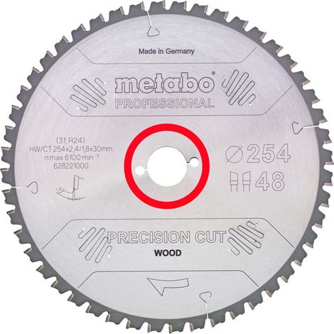 Disco Widia Madera 315 X 3,2 X 30 Alt 96Z (1/2)