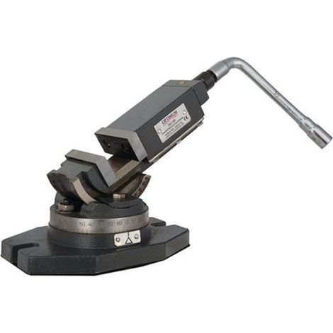 MORSA INCLINABILE OSCILLANTE A VITE TRAPANO FRESA DUE ASSI ZAS50 OPTIMUM