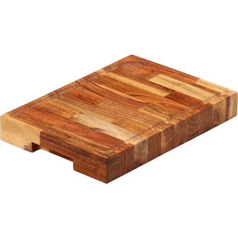 Maison Exclusive - Schneidebrett 30x21x4 cm Massivholz Akazie (1/5)