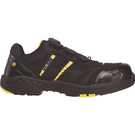 Chaussure de sécurité Admiral John taille 43 noir/jaune S1PS FO HRO LG SC SR ESD