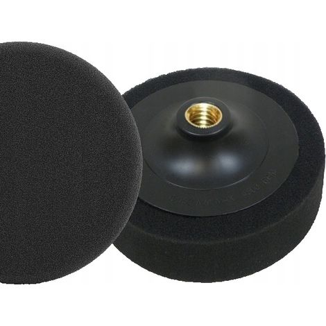 Spugna per lucidatura 150x50mm nera morbida M14 S10692 (1/4)