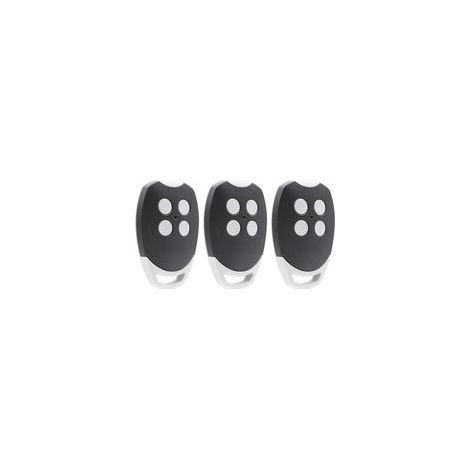 3 pièces de rechange télécommande Ditec, 433,92 MHz 4 canaux, télécommande compatible avec Ditec GOL4, BIXLG4, BIXLP2, BIXLS2 (1/4)