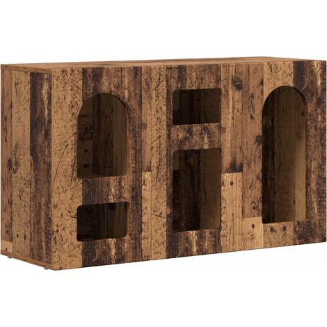 Maison Exclusive - Credenza Legno vecchio 100 x 35 x 59 cm Legno multistrato