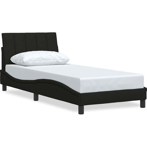 Maison Exclusive - Giroletto senza Materasso Hanko Nero 90x190 cm in Tessuto