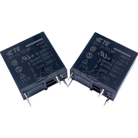 Relais électromagnétique CC TE/Tyco SDT-S-112DMR 12 V CC 10 A neuf et d'origine