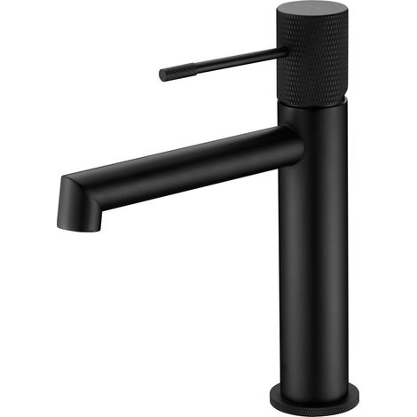 Grifo de lavabo Line negro mate [ IMEX® ]