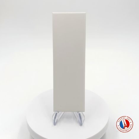 Aelle - Carrelage sol / mur briquette rectangulaire uni blanc mate 5X15 cm FÄRGBLOCK MATT BIANCO FGB114M - Vendu par boîte de 0,60 m² (1/5)