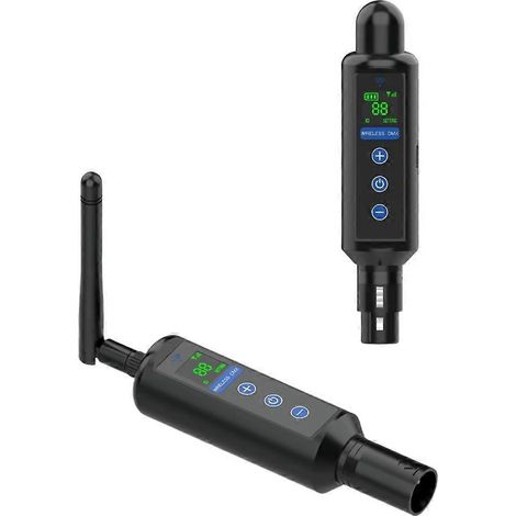 2,4-GHz-DMX-Transceiver (drahtlos), DMX-Controller für LED-Bühnenbeleuchtung (Disco, Bar usw.). (1/5)