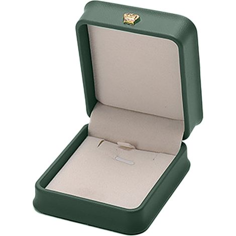 Jewellery Box - PU Leather - 7.5 x 8.5 x 4 cm - For Necklace Ring Bracelet - 1 Piece (1/5)