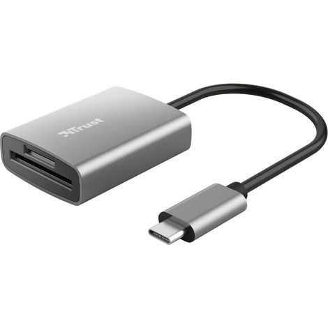 Trust 24136 Kartenleser USB 3.2 Gen 1 (3.1 Gen 1) Type-C Aluminium (1/3)